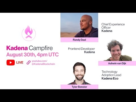 Kadena Campfire: Community Call #28 - ft. Randy Daal and Ashwin van Dijk